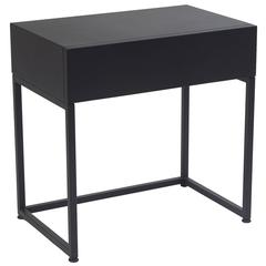 Gramercy Black Bedside Table by Patrick Cain Designs