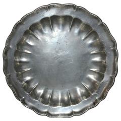 18th Century Swedish Pewter Dish 3
