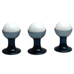 Three Murano Table Lamps by A.V. Mazzega
