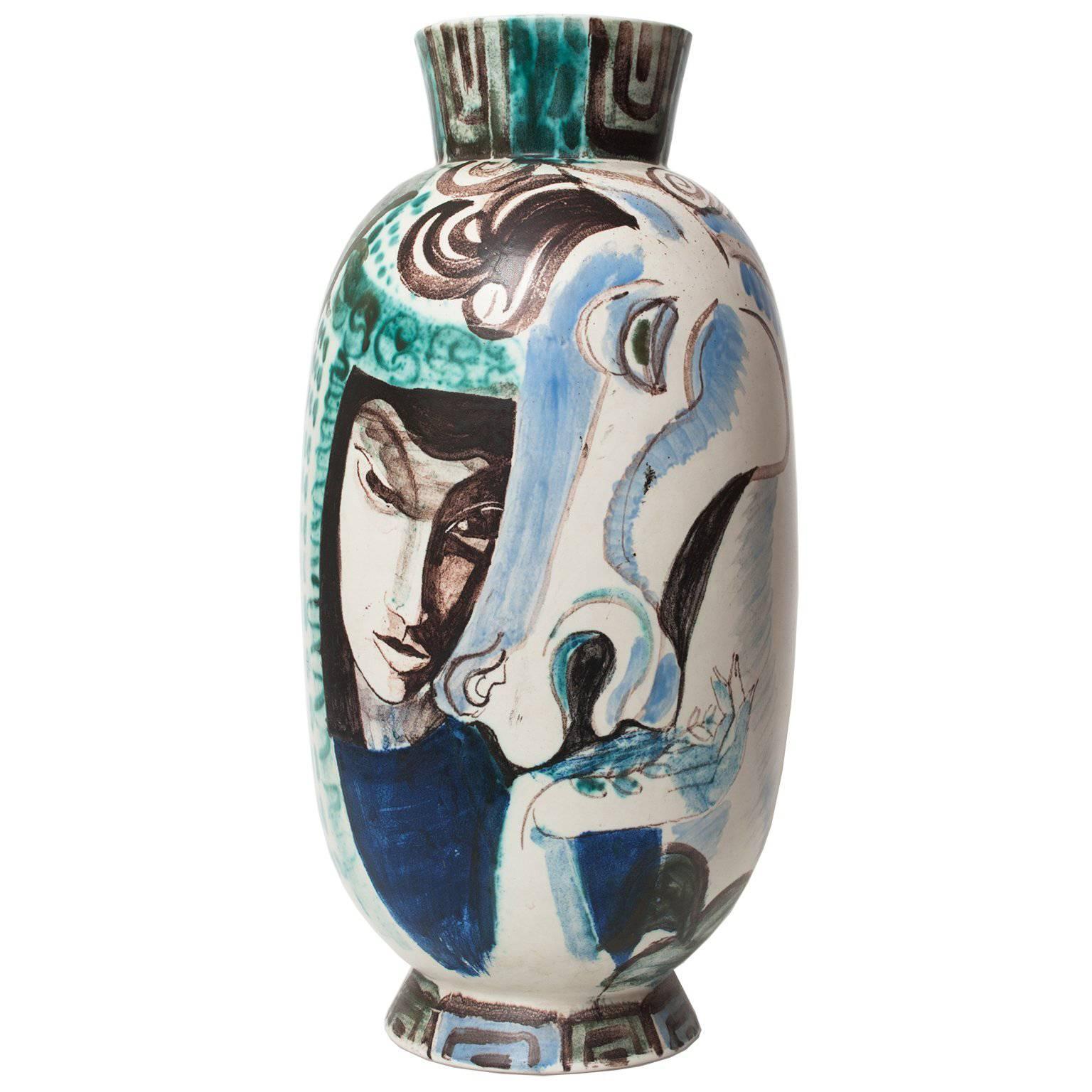 Carl Harry Stalhane Ceramic Vase, Sweden