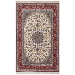 Vintage Isfahan Persian Rug 3