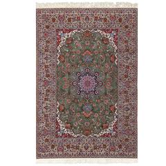 Vintage Isfahan Persian Rug 6