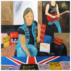 'The Status Quo' Portrait Painting by Alan Fears Pop Art 12