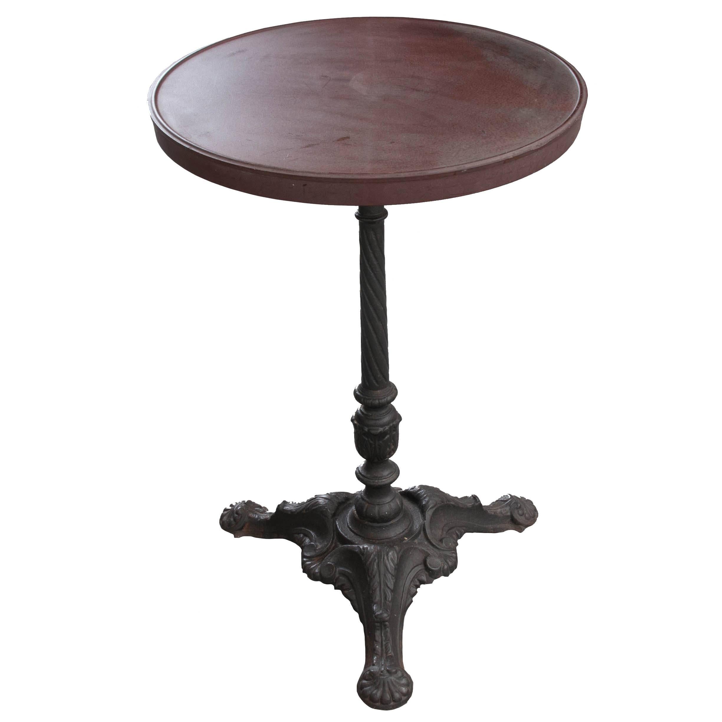 French 1920s Bistro Table