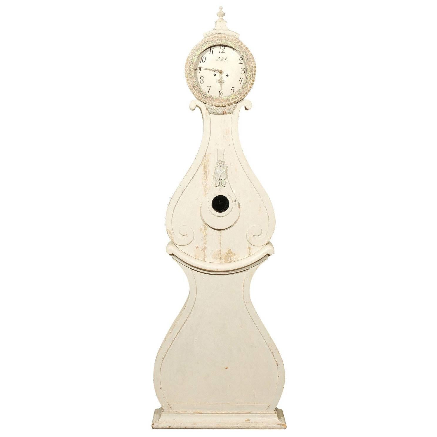 Mid-19th Century Swedish Clock, circa 1840 For Sale