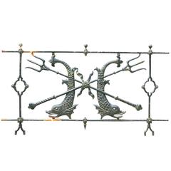 Late 19th Century Cast Iron Balustrade/Railings 12