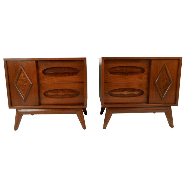 Sam Maloof Walnut End Tables For Sale at 1stdibs