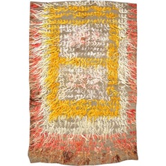 Vintage Turkish Tulu Rug