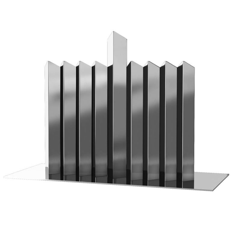 Modern Menorah Garden Art Sculpture Indoor / Outdoor Modernist Jewish