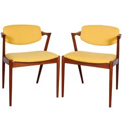 Kai Kristiansen No. 42 Dining Chairs, Set of Six 1