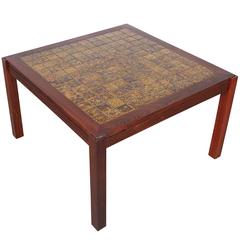 Rosewood Square End Table or Coffee Table 4