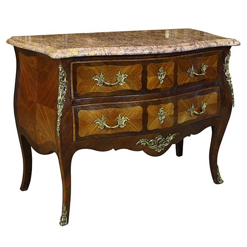 French Louis XV Style Commode For Sale
