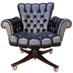 Fantastic Mid-Century Executive Chair, Edward Wormley for Dunbar