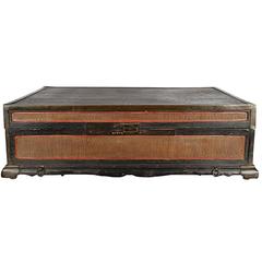 18th Century Chinese Finely Woven Scroll Trunk 8