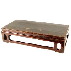 19th Century Lacquered Display Stand 2