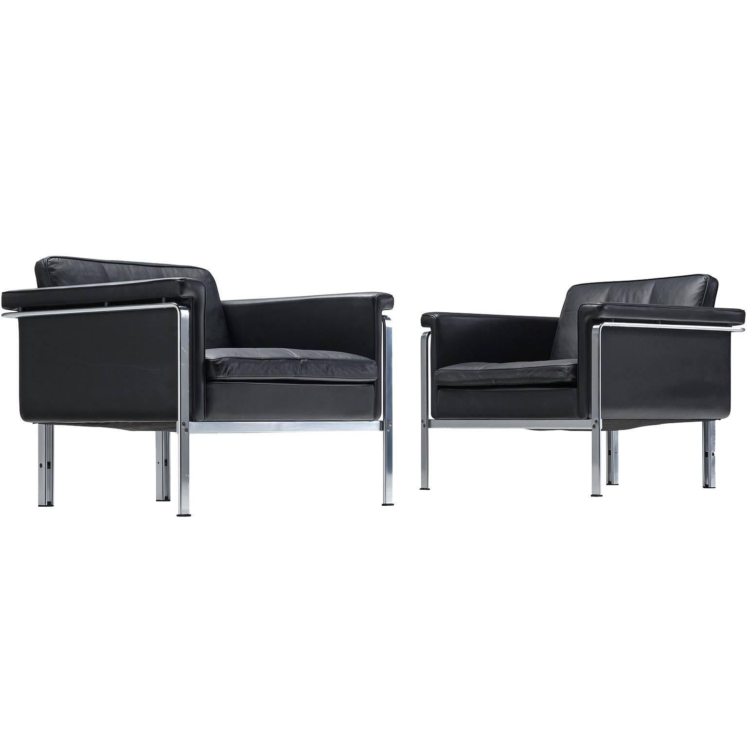 Horst Bruning Pair of Lounge Chairs for Kill International