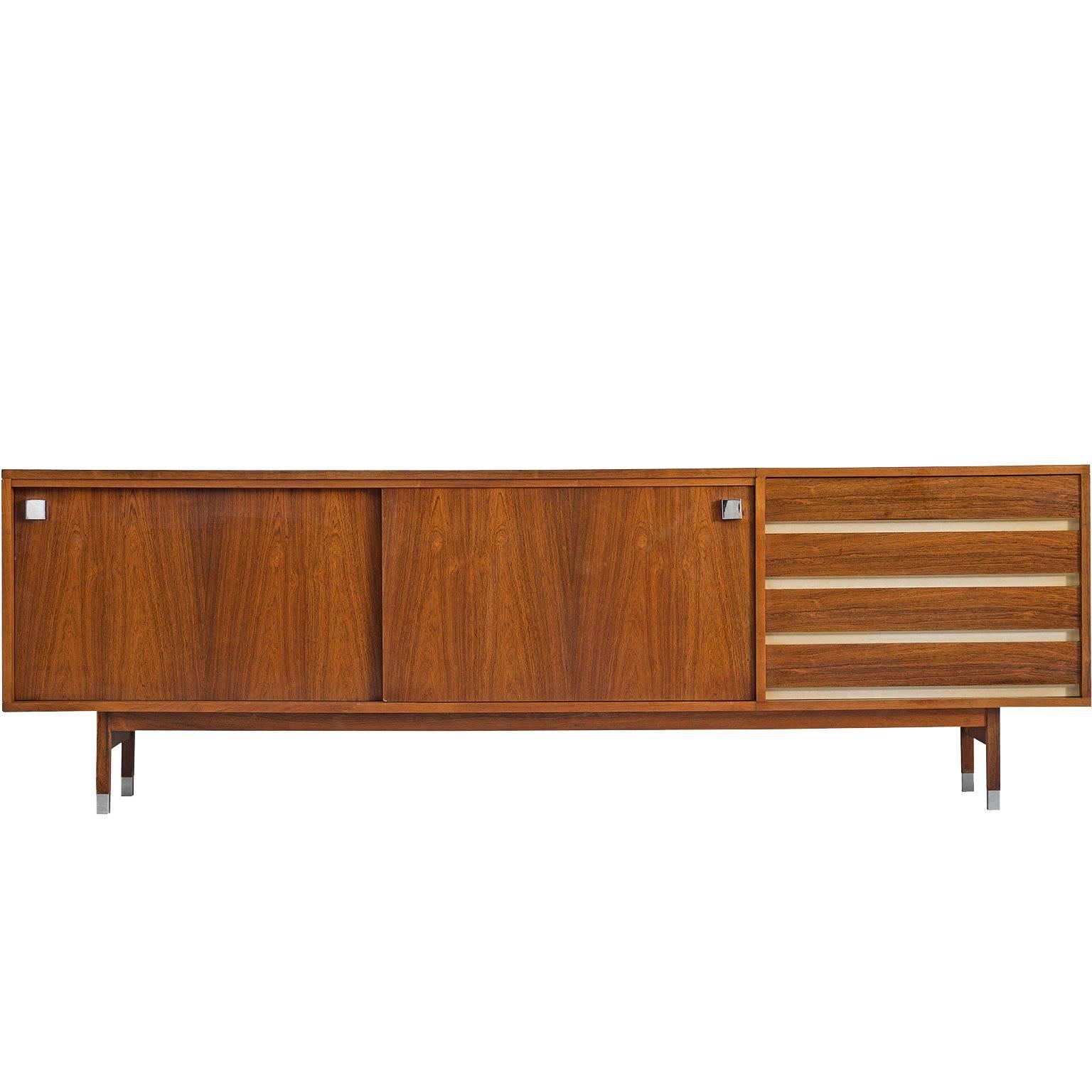 Large Alfred Hendrickx Credenza in Rosewood, 1960s