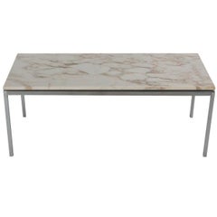 Mid-Century Modern Marble Cocktail Table by Florence Knoll for Knoll