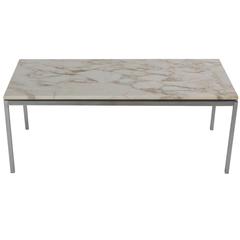 Mid-Century Modern Marble Cocktail Table by Florence Knoll for Knoll 2