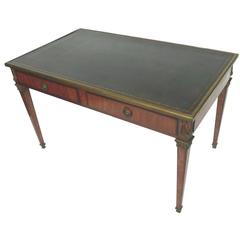 Late 19th Century Louis XVI Style Leather-Top Writing Desk 9