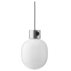 JWDA Metallic Pendant, by Jonas Wagell, Dimmable Lighting, Brushed Steel