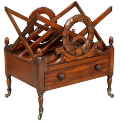 William IV Mahogany Canterbury