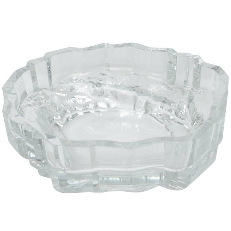 Crystal Bowl by Tapio Wirkkala, Finland