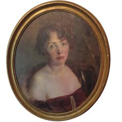 Early 20th Century Portrait of Woman 6