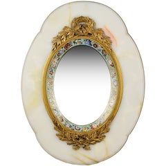 Ladies French Antique Dressing Table Mirror