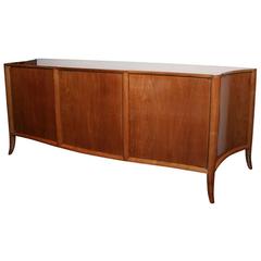 Three-Door Mahogany Cabinet by Robsjohn-Gibbings, American, 1940s 12