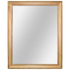 19th Century French Giltwood Mantel Mirror 10