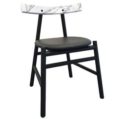 Ronin Chair, Padded with Marble Backing 7
