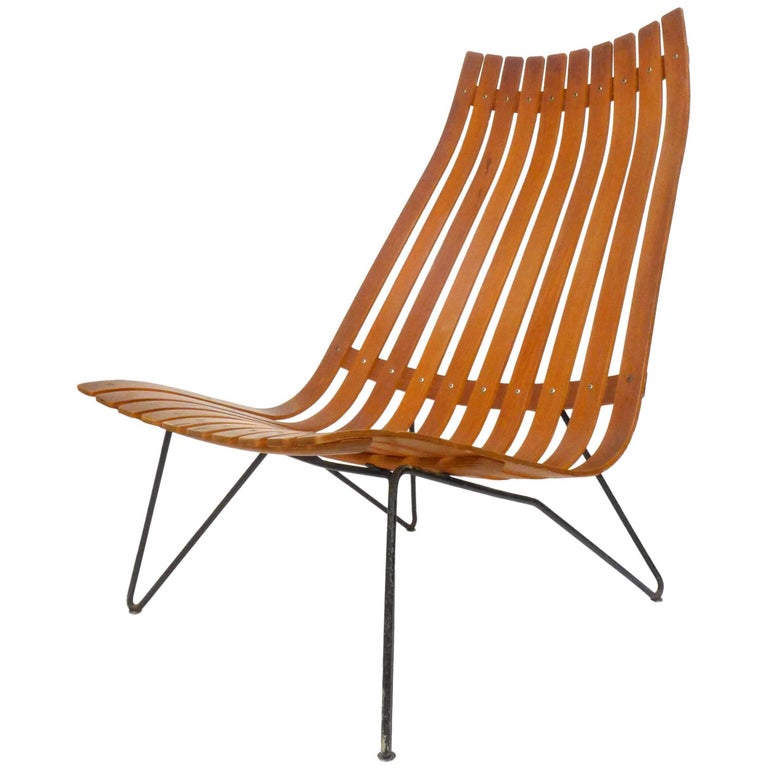 Scania Senior Lounge Chair by Hans Brattrud for Hove Möbler For Sale