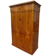 Biedermeier Secretary with Cherrywood Veneer 10