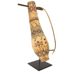 Antique Apache Fiddle by Amos Gustina, Early 20th Century