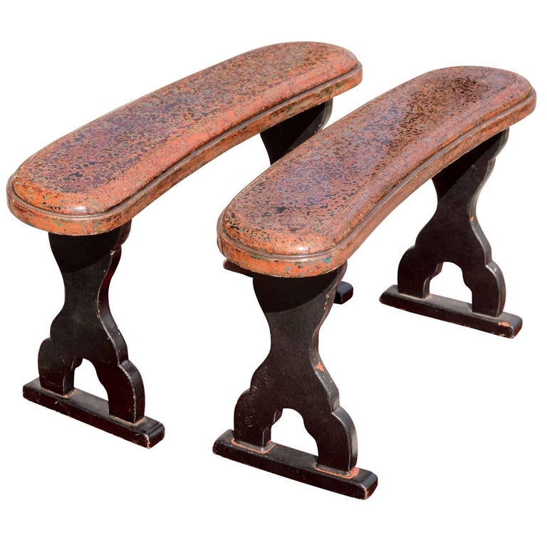 Deco Japanese Arm Rest For Sale at 1stDibs