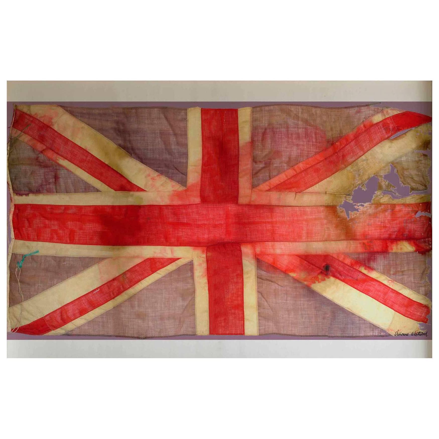 Vivienne Westwood "Union Jack"or "Union Flag" Print Wallpaper
