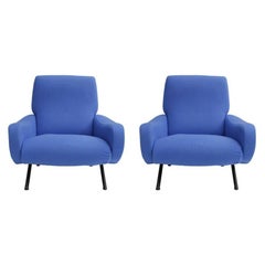 Pair of Armchairs Mod, Lady Designed by Marco Zanuso and Edited by Arflex 9