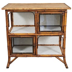 Victorian Bamboo Cabinet or Server 3