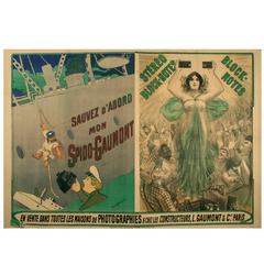 French Art Nouveau Period Camera Poster by Philippe Chapellier, circa 1900 6