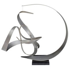 Abstract Kinetic Sculpture by John W Anderson