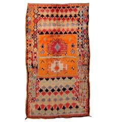 Vintage Tribal Moroccan Rug