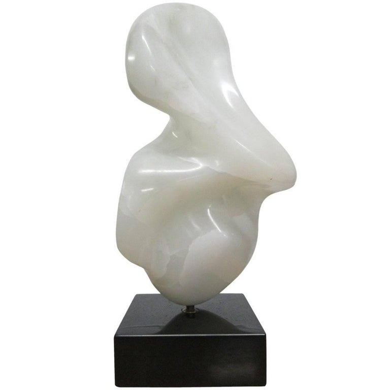 Alabaster Sculpture by Carlo Di Monte For Sale at 1stdibs
