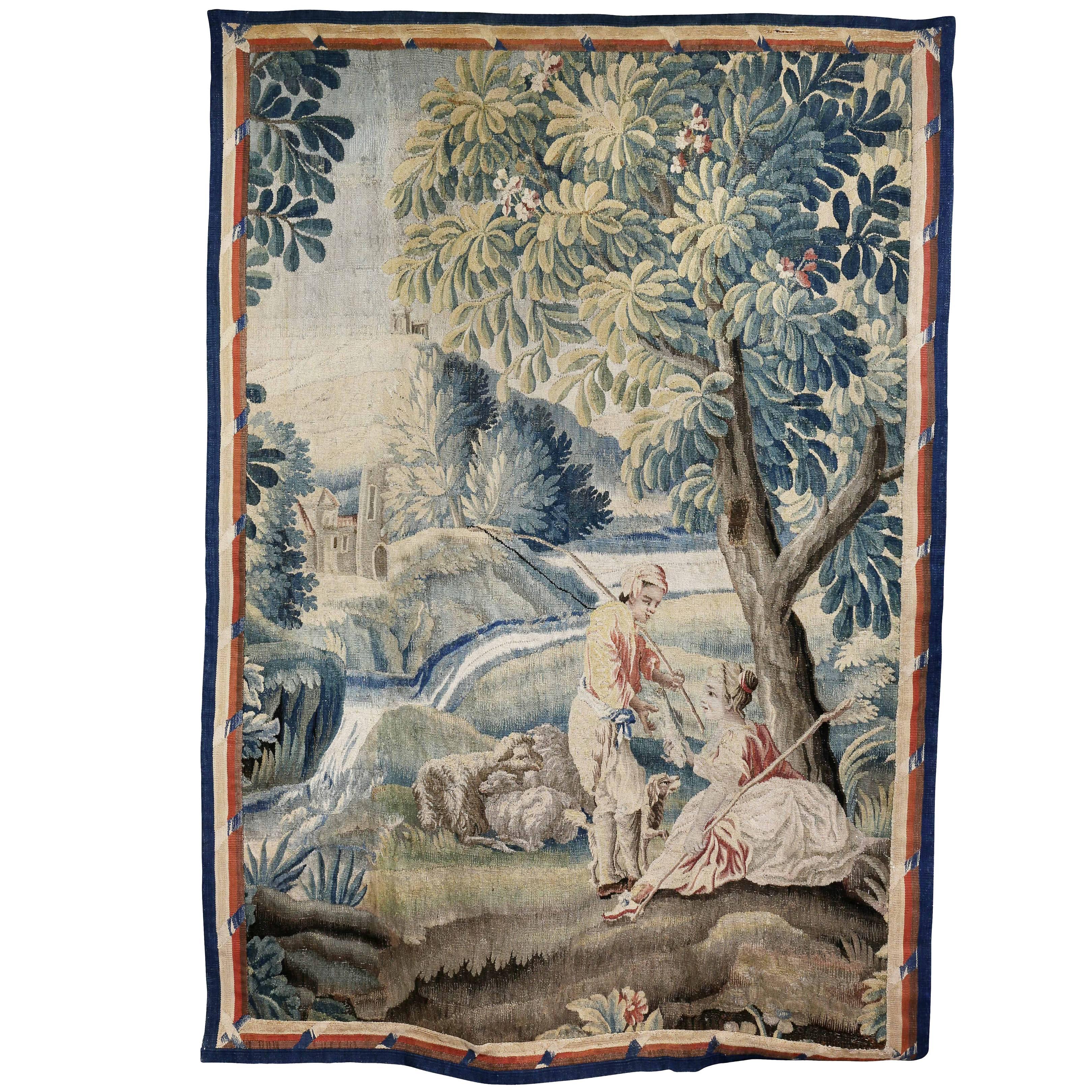 Aubusson Landscape Tapestry