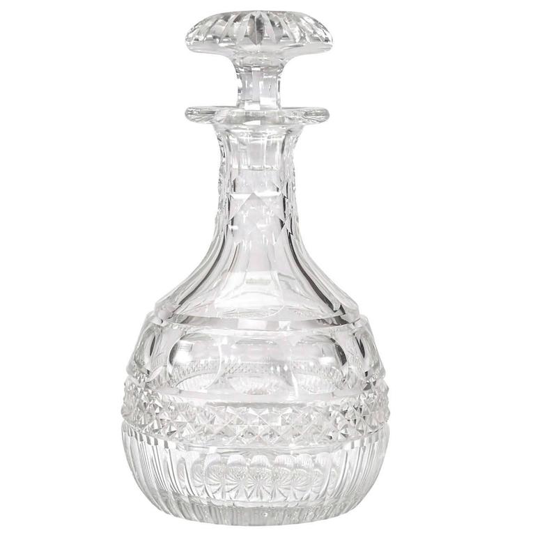 AngloIrish Cut Crystal Magnum Decanter at 1stDibs