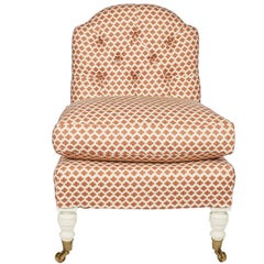 'Montgomery' Nursing Chair Traditionally Upholstered by Ensemblier