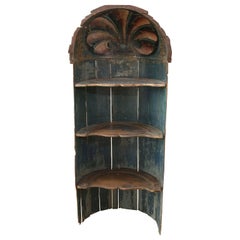 18th Century Painted Niche 12
