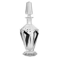 Art Deco Crystal Glass Karl Palda Decanter, 1930 Modernist Design 9