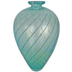Bertil Vallien Kosta Boda Sweden "Fenicio" Glass Vase