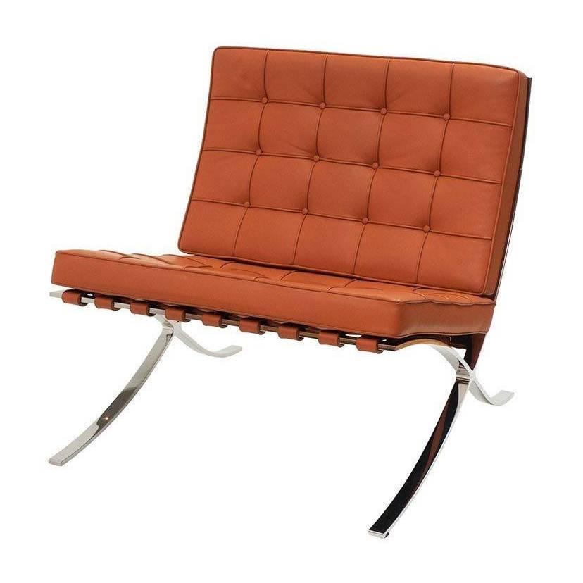 Armchair "Barcelona Chair" Special Edition by Knoll International For Sale